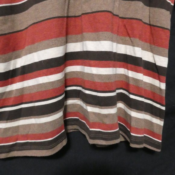 CROFT & BARROW | large | 100% Prima Cotton | Striped Long-Sleeve Top | NWOT - Picture 9 of 14